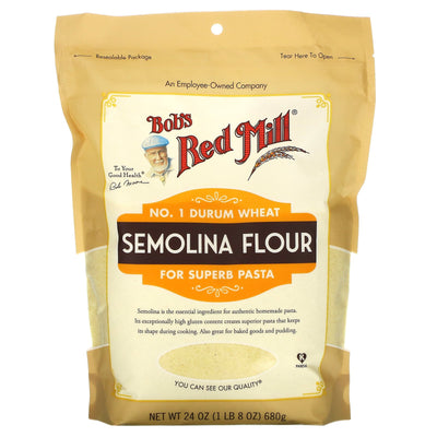 Bobs Red Mill Semolina Flour 680gr