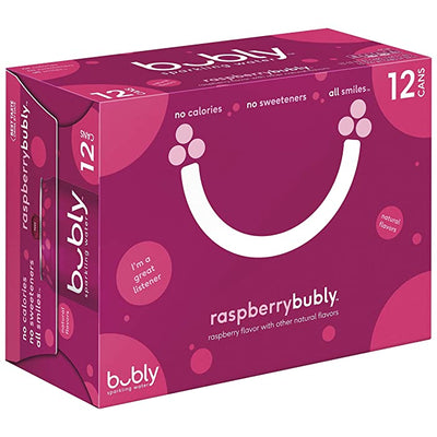 BublyRaspberry12x355ml [12 pkg]