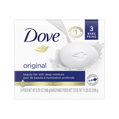 Dove White Bar Soap [3pk]