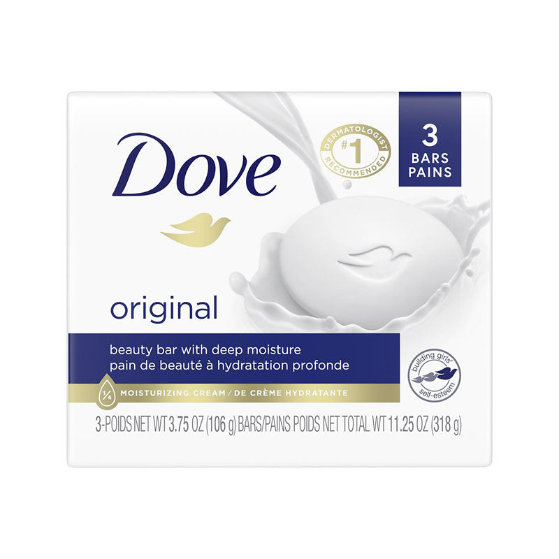 Dove White Bar Soap [3pk]