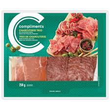 Compliments Charcuterie Trio Genoa Salami Prosciutto [250g]