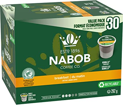 Nabob Pods Breakfast Blend [30pk]