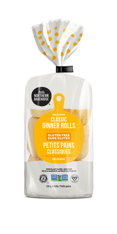 LNB Classic Dinner Rolls GF [220g]