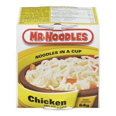 Mr Noodle Cup Soup Chicken [64g]