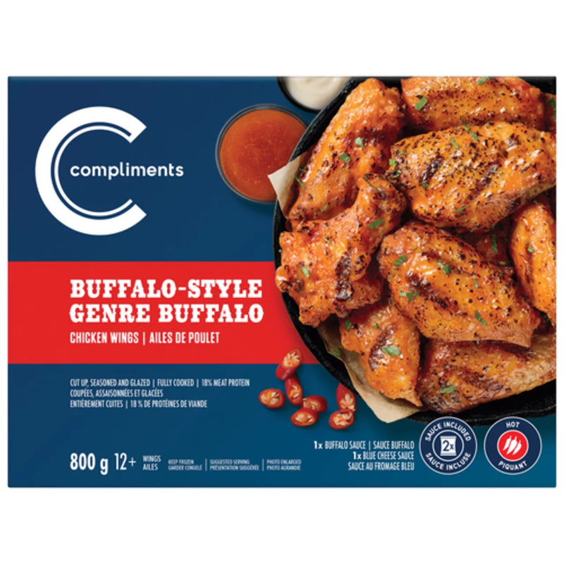 Compliments Buffalo Wings [800g]