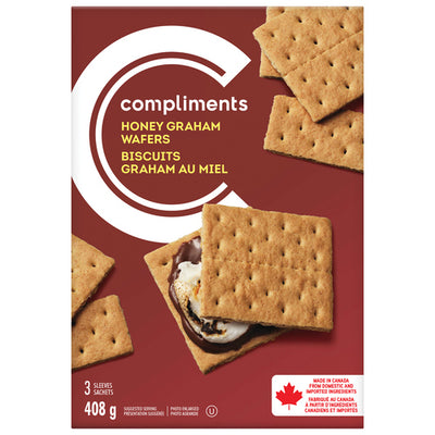 ComplimentHonGrahamWafers [408g]