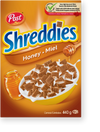 Post Honey Shreddies Cereal [440g]