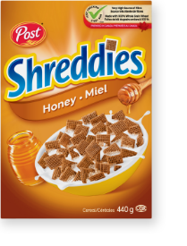 Post Honey Shreddies Cereal [440g]