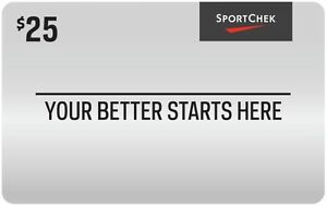 Sport Chek Gift Card $25
