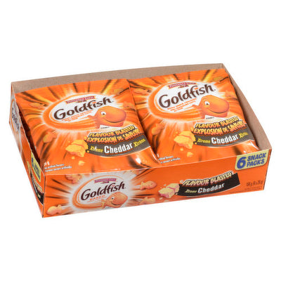 Goldfish Cheddar Crackers [6pk]