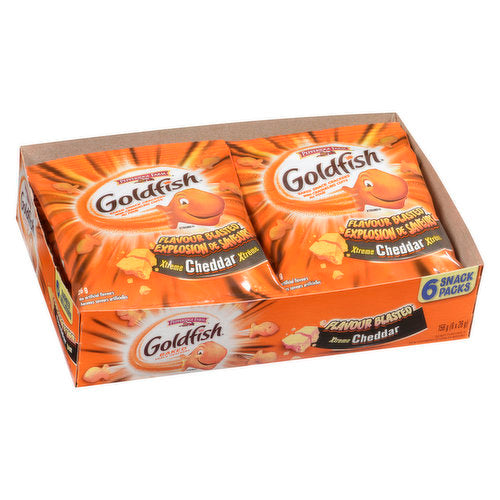 Goldfish Cheddar Crackers [6pk]