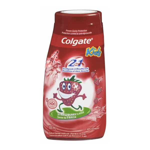 Colg2in1KidsToothpasteStrw [100ml]