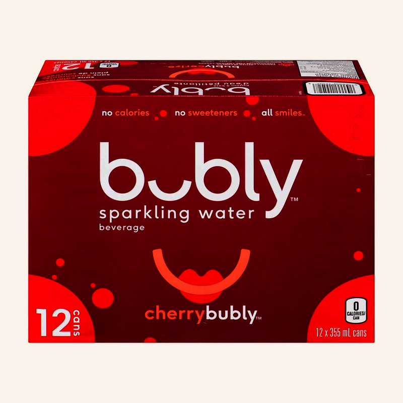 Bubly Sparkling Water Cherry [355ml]
