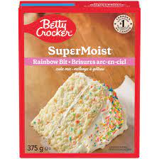 BettyCrockerCakeMixRainbow [375g]