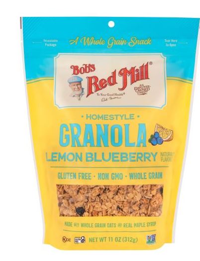 Bobs Granola Blueberry Lemon [312g]