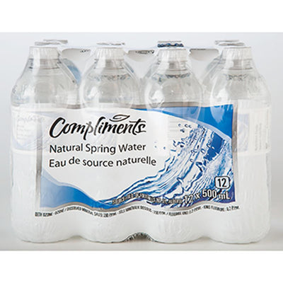 Compliments Spring Water [12pk]