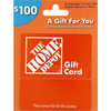 Home Depot Card $100
