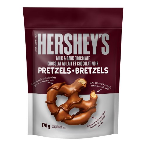 Hershey Milk & Dark Chocolate Pretzel [170g]