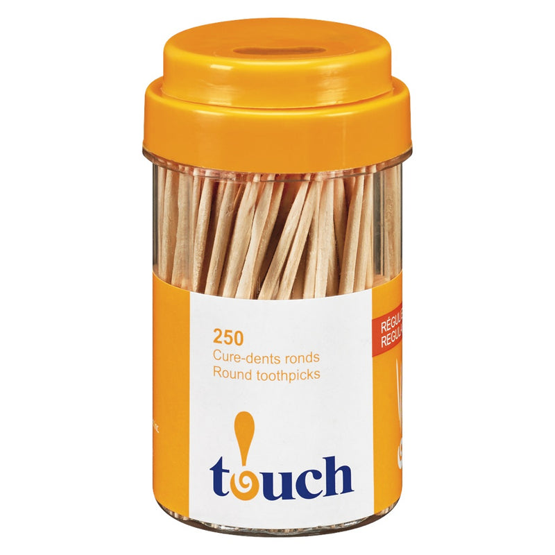 Touch Round Toothpicks [250pk]