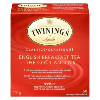 TwiningsTeaEnglishBreakfast [50pk]