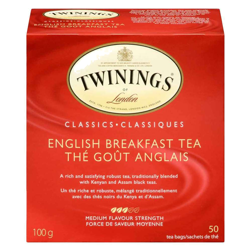 TwiningsTeaEnglishBreakfast [50pk]