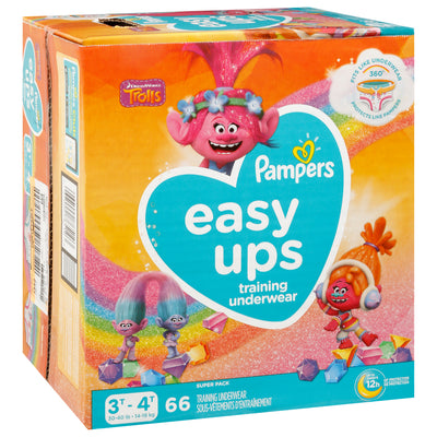 Pampers EasyUp 3-4T Girl [66pk]