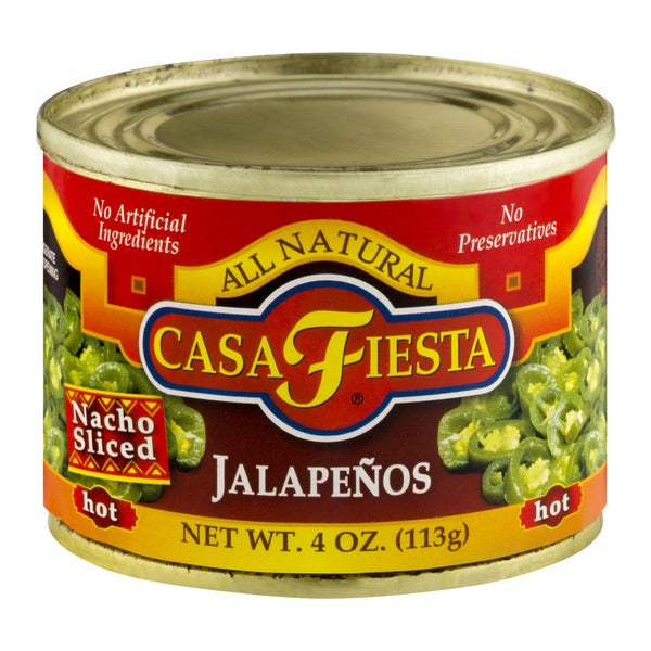Casa Fiesta Sliced Jalapenos [118ml]