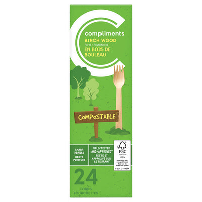 CompBirchWoodFork24pk [24 pkg]