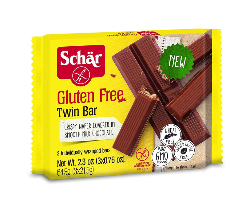 Schar Chocolate Twin Bar [64.5g]
