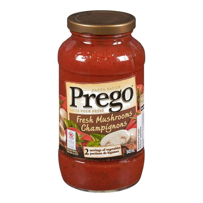 Prego Pasta Sauce Mushroom [645ml]
