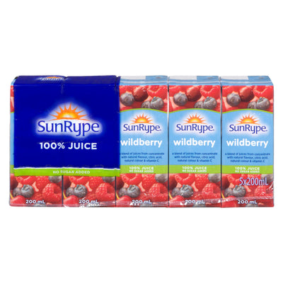 Sun-Rype Juice Wildberry [5pk]