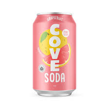 Cove Grapefruit Soda No Sugar [355ml]