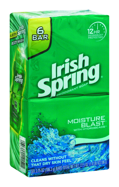 IrishSpringSoapMoistureBlast [6pk]