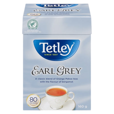 Tetley Earl Grey Tea Bags [80pk]