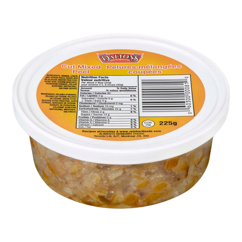 Dalton Cut Mixed Peel [225g]