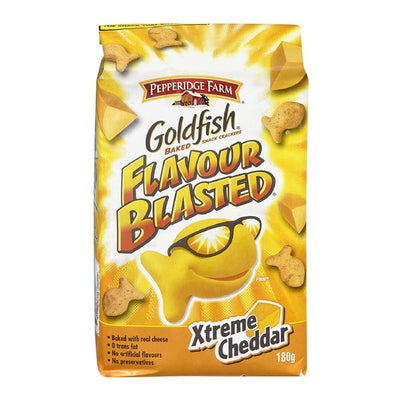 Goldfish Xtreme Cheddar Crackers [180g]