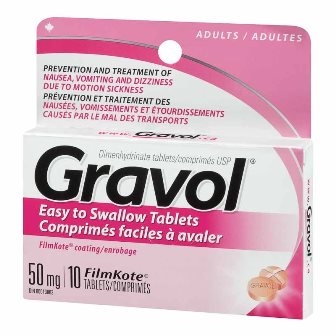 Gravol Adult Chew Tabs [8pk]