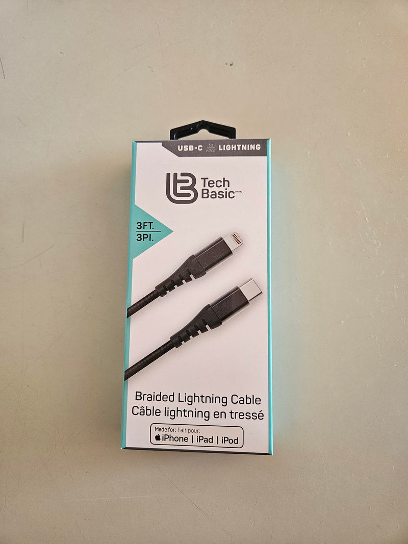 USB Lightning Cable 4ft