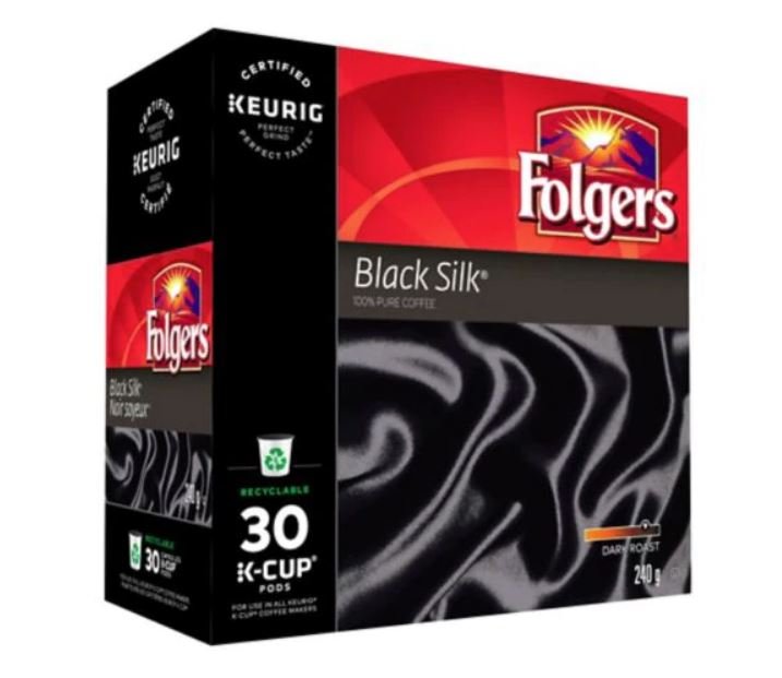 Folgers K-Cup Black Silk [30pk]