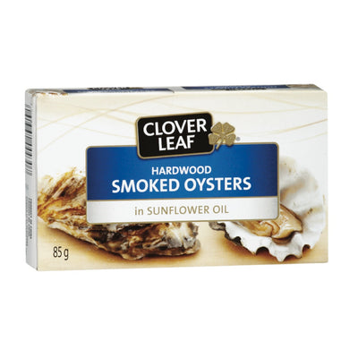 Clover Leaf Smoked Oysters [85g]