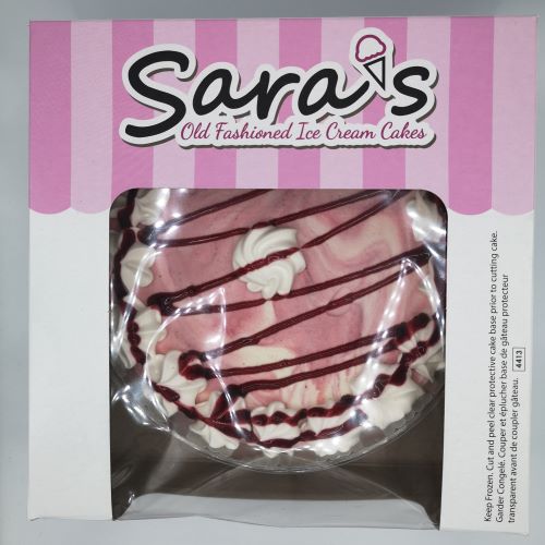 Sara's Ice Cream Cake Black Raspberry 1.4Ltr