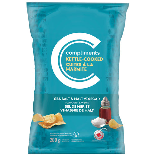 Compliments Kettle Slt & Vin [200g]