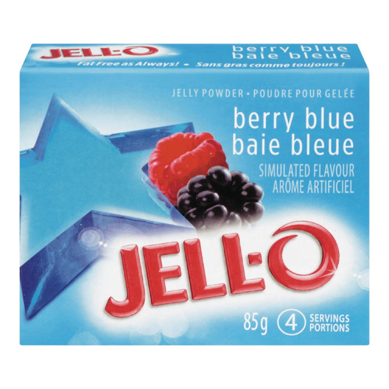 Jello Jelly Powder Berry Blue [85g]