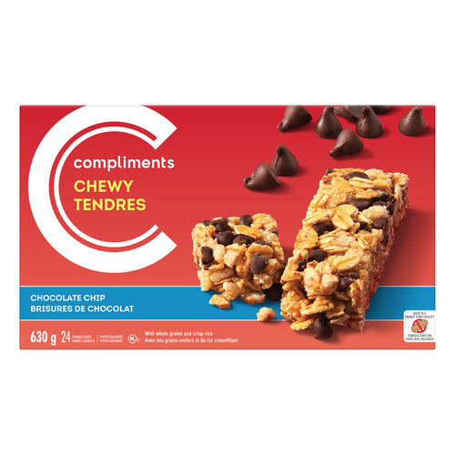 ComplimentChewyBarChocChip [630g]