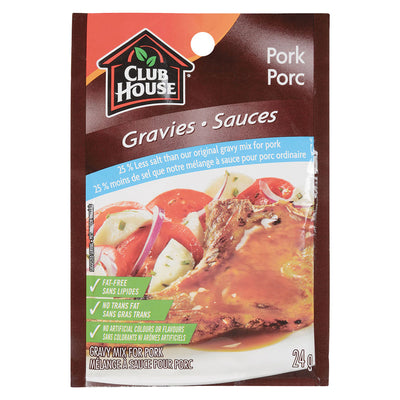 Club House Pork Gravy 25% Low Salt [24g]