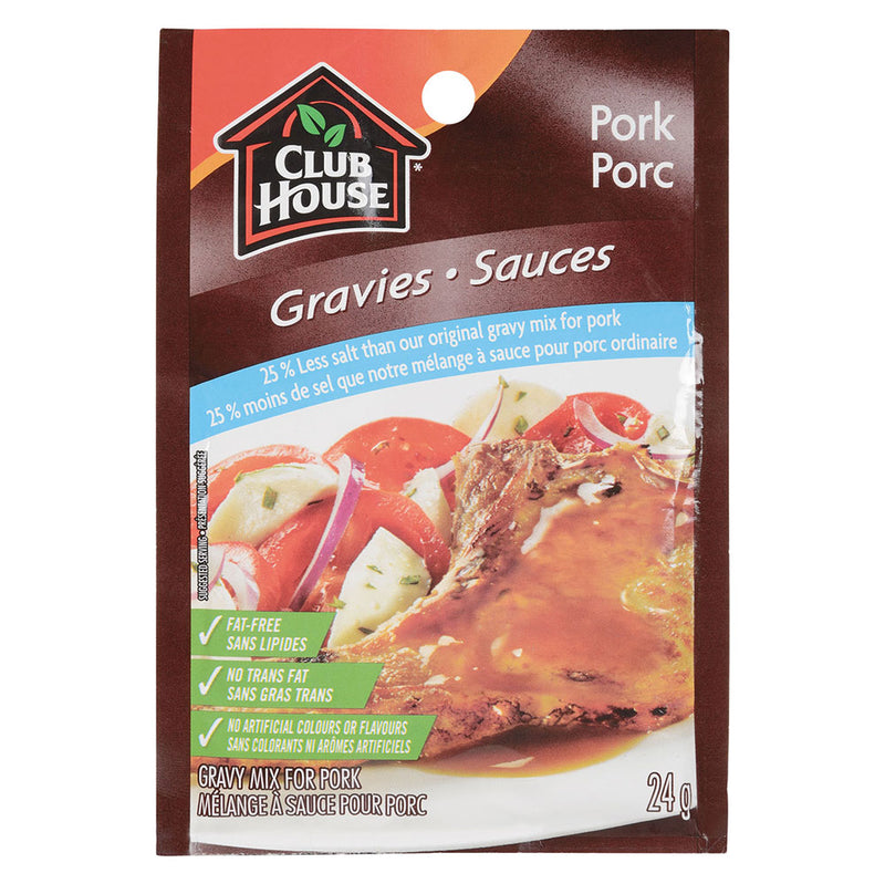 Club House Pork Gravy 25% Low Salt [24g]