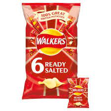 Walkers Chips Ready Salted 150g