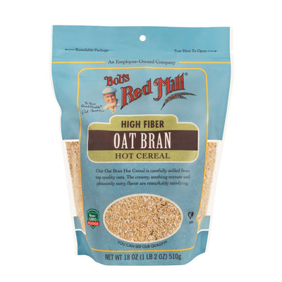 Bobs Red Mill Oat Bran Cereal [510g]