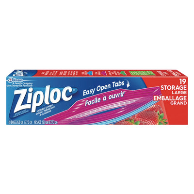 Ziploc Storage Bags Large [19pk]