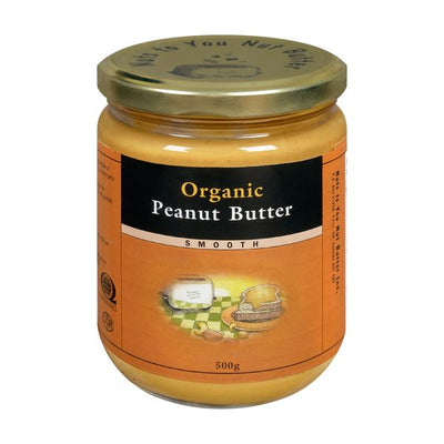 Organic Peanut Butter Smooth 500g